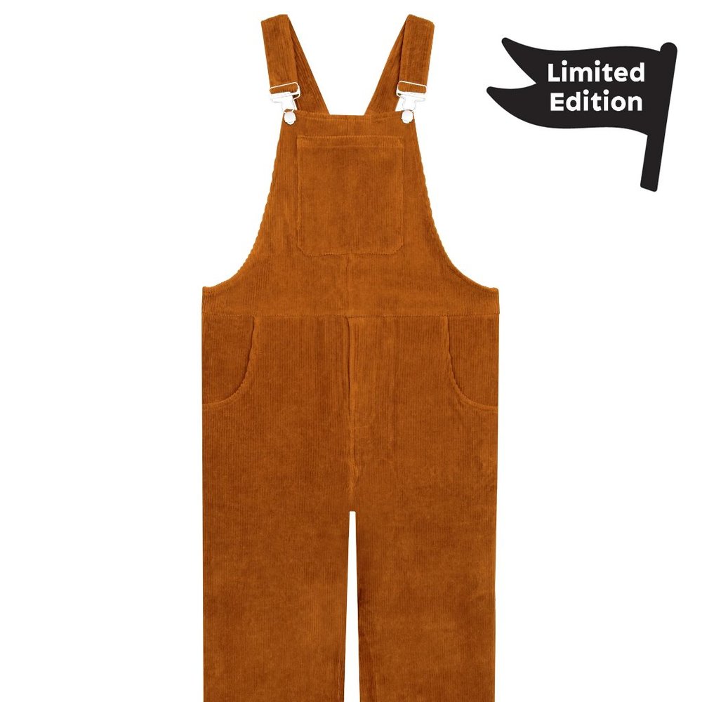 Corduroy Swoveralls - Burnt Orange, Size Medium, New